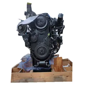 Complete QSB6.7 Diesel Engine Cylinder Assy 194KW 260HP Electric Machinery Euro 3 Water-Cooled Industrial Automobile Use