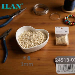 Perline Ilan da 3mm, 50g per Creazione di Gioielli - Product Image 3