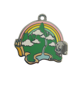 赤いバルーンジュエリーチャームとKunshanカスタムクリスマスエナメルチャーム - Product Image 4