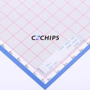 JS05A-18P-050-4-8 FFC Cable (Flexible Flat Cable) P=0.5mm Connector 18P 0.5mm 0.3mm Non-Inverting - Product Image 1