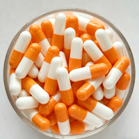 Capsules végétariennes vides en HPMC à haute stabilité, logo personnalisé imprimé