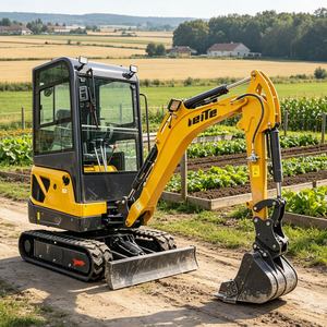 Mini-excavatrice à chenilles de 1,8 tonne (1800 kg) à oscillation zéro, conforme EPA 5, petite machine de terrassement pour espaces étroits - Product Image 5