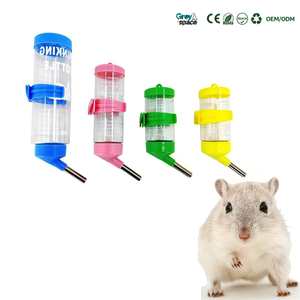 ขวดน้ำแขวนสำหรับสัตว์เลี้ยง <span class=keywords><strong>ป</strong></span>้องกันการรั่วซึม สำหรับแฮมสเตอร์ แฮมสเตอร์พันธุ์โกลเด้น กระต่าย หลายขนาด <span class=keywords><strong>ป</strong></span>ลอดสาร BPA ใช้กับกรงได้ โปร่งใส รุ่นใหม่ <span class=keywords><strong>ป</strong></span>ี 2026 - Product Image 1
