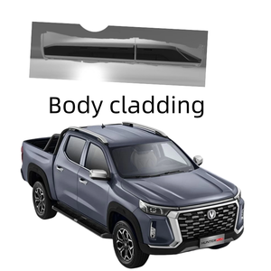 2023-2024 Changan <span class=keywords><strong>Hunter</strong></span> Plus Accesorios Portón trasero y cubierta de tanque de combustible en revestimiento de carrocería de aluminio y cubierta de manija de 4 puertas - Product Image 2