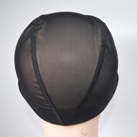 Casquette Dôme en Spandex d'Usine S/M/L avec Sangles Élastiques, Bonnet de Perruque à Tisser avec Emballage