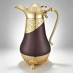 Juego de Termos Decorativos Portátiles con Recubrimiento Electrolítico para Transportar <span class=keywords><strong>Agua</strong></span> <span class=keywords><strong>Zamzam</strong></span> en el Hajj y la Umrah - Product Image 2