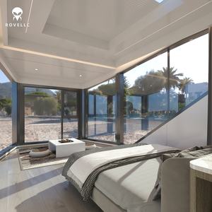 บ้านแคปซูลเหล็กแบบกำหนดเองสำหรับใช้ในบ้าน โรงแรมเชิงพาณิชย์ ราคาแข่งขัน สถาปัตยกรรมคอนเทนเนอร์ขนส่ง - Product Image 5