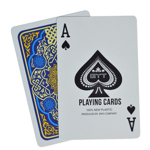 Bộ Bài Tây Nhựa 100%, Thẻ Poker Trong Nhà, Chống Nước, Bền - Product Image 3