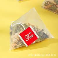 Vente en gros directe du fabricant, grande quantité de thé mélangé aux feuilles de mûrier et au melon double, 100g, avec poire balsamique et courge cireuse, 20 sachets triangulaires
