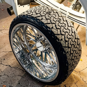 Jantes forgées polies Viorock 20x10 22x12 22x14 24x12 24x14 à déport profond, 5, 6, 8 trous, 6x139.7 6x5.5 8x6.5 8x180 10x225 pour camion - Product Image 1