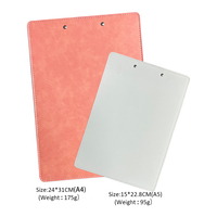 Portapapeles de Cuero PU A4 Sunyee, para Sublimación por Transferencia de Calor, Carpeta de Archivos en Blanco, Tablero de Escritura con Diseño Personalizado para Regalos DIY al por Mayor