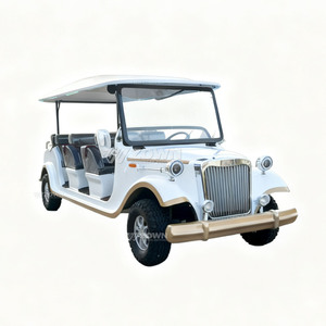 Coche Eléctrico Clásico Vintage de 8 Plazas Directo de Fábrica, Certificado CE, Buggy Retro Antiguo para Paseos Turísticos en Parques, Hoteles y Resorts - Product Image 6
