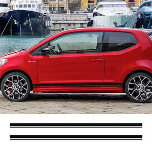 Adesivi e Decalcomanie in Vinile per Decorazione <span class=keywords><strong>Auto</strong></span>, Strisce Laterali per Carrozzeria <span class=keywords><strong>Volkswagen</strong></span> Polo Golf VW Up - Product Image 6