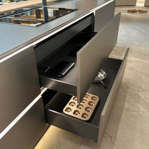 <strong>Customized</strong> Luxury Minimalist European Style Kitchen <strong>Cabinet</strong> Modern Furniture Anti-corrosion Stainless Steel Kitchen <strong>Cabinet</strong>