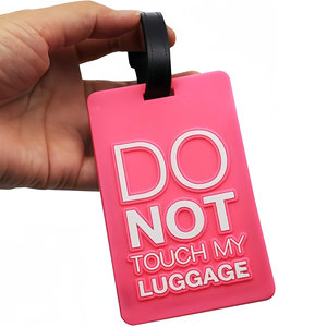 Etiqueta de Equipaje de Goma Personalizada con Logotipo Empresarial, Etiquetas de Maleta de Viaje con Tarjeta de Identificación, Etiquetas de Identificación, Promoción y Recuerdo - Product Image 5
