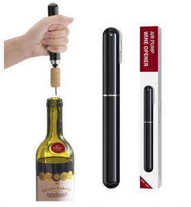 Sacacorchos Eléctrico Automático con Bomba de Aire, Aireador y Vertedor para Botellas de Vino, Set Profesional para Cocina y Bar - Product Image 1