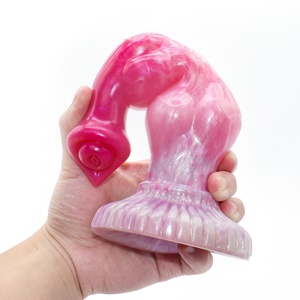 ของเล่นทางเพศสำหรับผู้ใหญ่ 18+  ลูกบอลซิลิโคนรูปทรงสุนัขหลากสีพร้อมจุกดูด  สำหรับการนวดกระตุ้นจุดซ่อนเร้น - Product Image 4