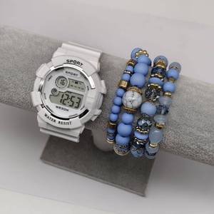 YuSa856 Set Orologio da Donna alla Moda in Lega con Gioielli <span class=keywords><strong>e</strong></span> Bracciale da 20mm, Movimento al Quarzo, Stile Lussuoso, Resistenza all'Acqua 3BAR 2024 - Product Image 6