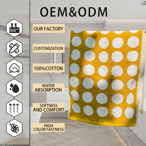 Nhà Máy Bán Hàng Trực Tiếp Chất Lượng 100% Cotton Terry <span class=keywords><strong>Jacquard</strong></span> Mặt Khăn Tùy Chỉnh Sức Khỏe Và An Toàn Hộ Gia Đình Khăn Với Logo - Product Image 2