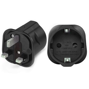 Ab fransa Paris <span class=keywords><strong>2</strong></span> Pin İngiltere <span class=keywords><strong>3</strong></span> Pin fiş 13A 250V AC evrensel avrupa adaptörü seyahat dönüştürücü avrupa İngiltere güç adaptörü - Product Image 5