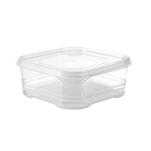 Fridge Storage <b>Container</b> Rectangle M Size With <b>Plastic</b> <b>Lid</b> For Food Vegetables Meat Camping Use - Product Image 1