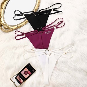 Slip <span class=keywords><strong>da</strong></span> <span class=keywords><strong>donna</strong></span> personalizzabili a vita bassa, sexy, tipo bikini, senza cuciture, <span class=keywords><strong>perizoma</strong></span>, intimo femminile, molto venduti. - Product Image 5