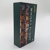 Caja de regalo de papel plegable de embalaje magnético de lujo para cajas de materiales reciclados de negocios para vino, whisky, Tequila, bebidas