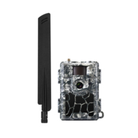 Caméra de surveillance 4G multi-scènes avec télécommande, 24MP Ultra HD, positionnement GPS, vision nocturne invisible en time-lapse, étanche IP66