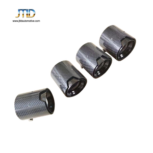 Puntas de silenciador de escape de fibra de carbono <span class=keywords><strong>M</strong></span> <span class=keywords><strong>Performance</strong></span> para <span class=keywords><strong>BMW</strong></span> 2 3 4 5 6 acero al carbono con LOGO <span class=keywords><strong>M</strong></span> Compatible con el modelo <span class=keywords><strong>BMW</strong></span> M3 - Product Image 4