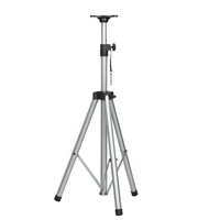 Trépied réglable à montage au sol, système de sonorisation professionnel pour l'extérieur