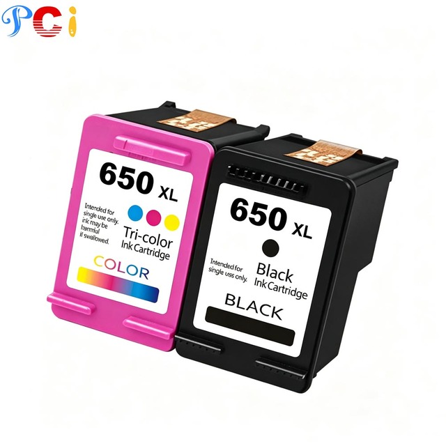PCI Compatible Remanufactured hp 650 Black Ink Cartridge for Deskjet Ink Advantage 1014/1015/1016/1018/1515 650xl Ink Cartridge