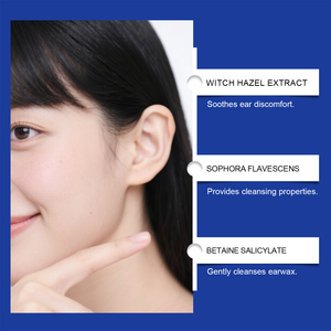Eliminador de <span class=keywords><strong>cera</strong></span> para los oídos, 10ml, gotas para los oídos para limpiar los oídos, disolución rápida, limpieza suave y eficaz de los oídos - Product Image 6