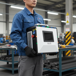 Ultralight 12kg Economical and Efficient 300W/600W 12kg Portable QCW Laser <b>Spot</b> 2-in-1Welding Cutting for <b>LED</b> Light Board - Product Image 1