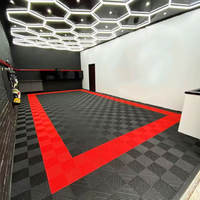 Dalles de sol de garage en PVC emboîtables de qualité supérieure - Antidérapantes, durables, faciles à installer pour les laveries automobiles et les ateliers de detailing, directement de l'usine