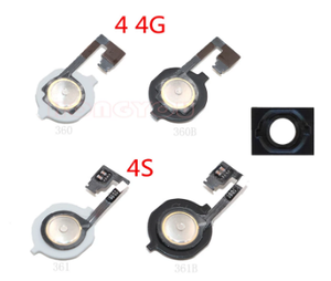 Nút Home Có Cáp Mềm Không Có Touch ID Vân Tay Cho iPhone 5 5S 5C 4 4S Nút Home Có Cáp Mềm - Product Image 3