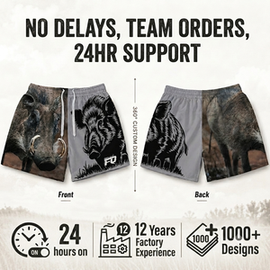 Celana Pendek Wanita FQ Custom Highland Cow Flora Footy Bermotif Sublimasi Babi Hutan Leopard Gaya Peternakan Australia untuk Gym - Product Image 2