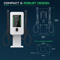 Chargeur mural double pour véhicules électriques DC