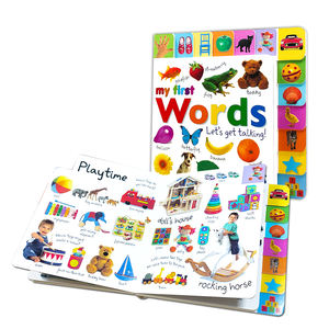 สินค้าใหม่ บริการพิมพ์หนังสือเด็กแสนสนุก ของเล่นเด็กอนุบาล ชุดหนังสือกระดานกระดาษย่อยสลายได้ - Product Image 1