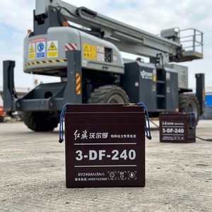 <span class=keywords><strong>Batteria</strong></span> WOLF 3-DF-320 6V 320Ah a Ciclo Profondo Sigillata AGM Senza Manutenzione per Piattaforme Aeree AWP, Sollevatori a Forbice, Piattaforme Elevatrici - Product Image 3