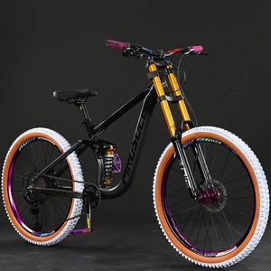 Bicicleta de Montaña para Adultos con Cuadro de Suspensión Completa, Horquilla de Aire, 26/27.5 Pulgadas, Aleación de Aluminio, 10 Velocidades, Ligera, Frenos de Disco Hidráulicos - Product Image 4