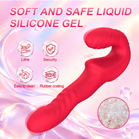 Vibrateur portable sans fil à double tête, stimulateur clitoridien, masseur pour femmes et couples