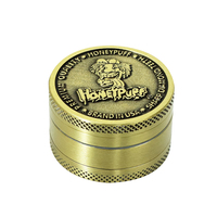 Broyeur à herbes de 40 mm, processus d'impression, 3 parties, alliage de zinc, broyeur à herbes pour cigarettes, personnalisable pour les accessoires de fumoir