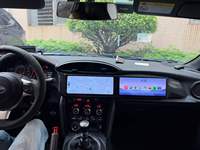 Autoradio Android double écran 12,3 pouces 4+64G pour Toyota 86 Subaru BRZ avec CarPlay & Android Auto, stéréo multimédia DSP