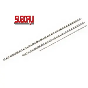 Suborui 6 Inch Hss Thẳng Shank Máy Bay Mở Rộng Thêm Dài Twist Khoan Bit Cho Kim Loại Thép Không Gỉ Nhôm Khoan