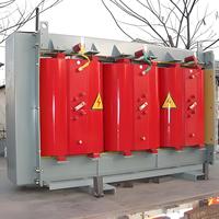 Transformateur sec triphasé à isolation résineuse pour réseau de distribution 11kV 415V 50Hz 60Hz à deux enroulements Fournisseur Exportateur