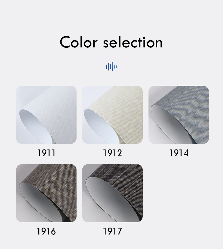 Sélection des couleurs