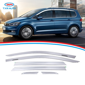 Déflecteurs de fenêtre de voiture <span class=keywords><strong>pare</strong></span>-pluie <span class=keywords><strong>pare</strong></span>-vent <span class=keywords><strong>pare</strong></span>-pluie porte <span class=keywords><strong>pare</strong></span>-<span class=keywords><strong>soleil</strong></span> pour camions chrome fenêtre visière pour Volkswagen <span class=keywords><strong>TOURAN</strong></span> - Product Image 5