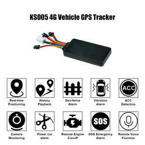 Traceur <span class=keywords><strong>GPS</strong></span> 4G LTE avec photo et vidéo à distance, SOS, ACC, alerte de survitesse, coupure de carburant, alarme d'allumage, compatible iOS et <span class=keywords><strong>Android</strong></span> pour voitures - Product Image 2