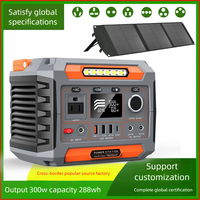 Station de charge portable XZJ 288WH 78000mAh pour les situations d'urgence en extérieur, les voyages en autonomie et la sauvegarde de l'alimentation mobile