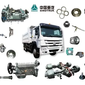 中国重汽豪沃后悬架减震器总成AZ1642440025卡车悬架备件